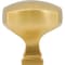 Jeffrey Alexander 1-3/8" Overall Length Brushed Gold Square Audrey Cabinet Knob 278L-BG - alternate 4